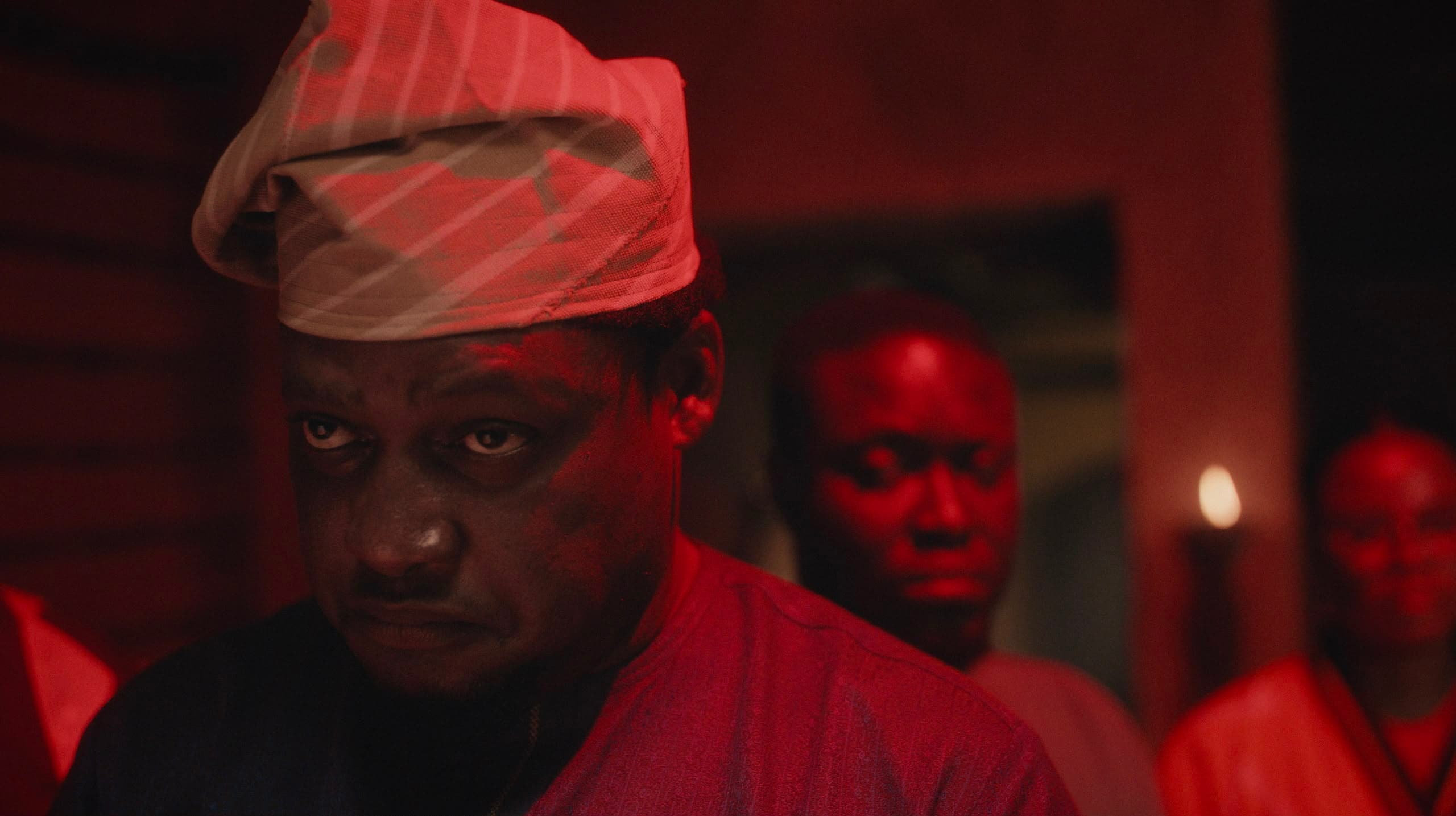 Still from Agbáraǹlá: The Return — The council