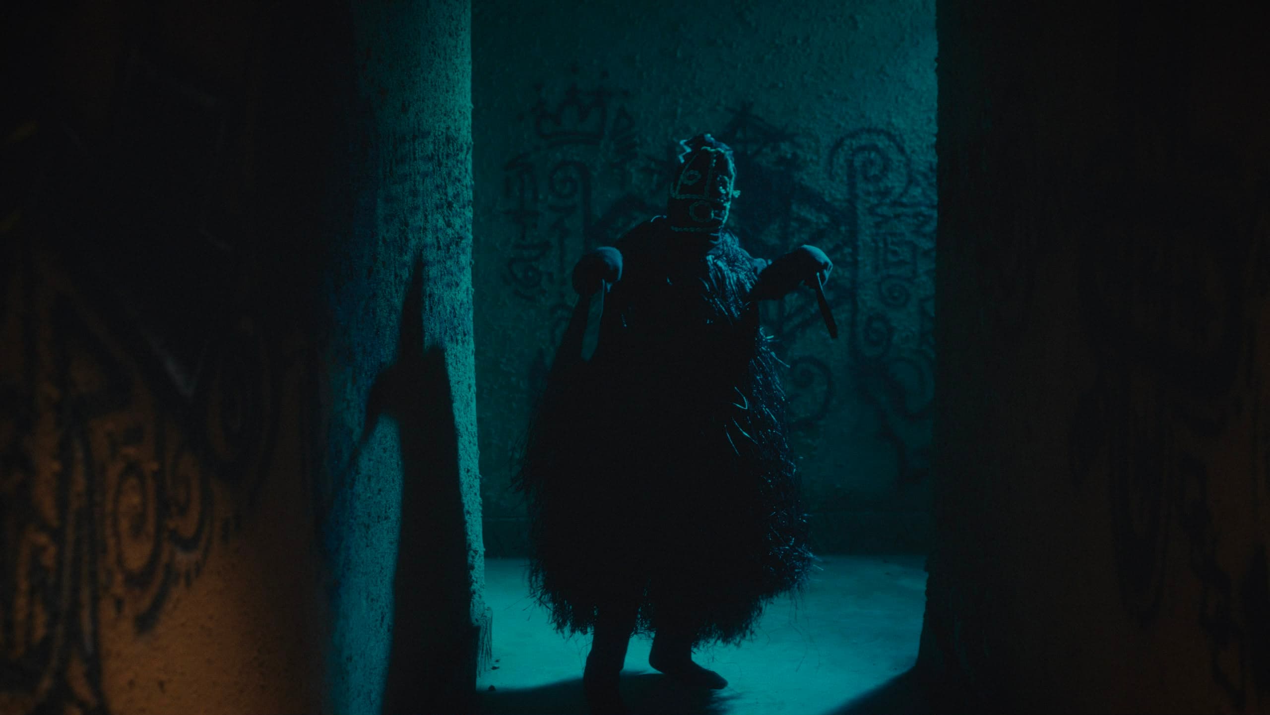 Still from Agbáraǹlá: The Return — The shrine